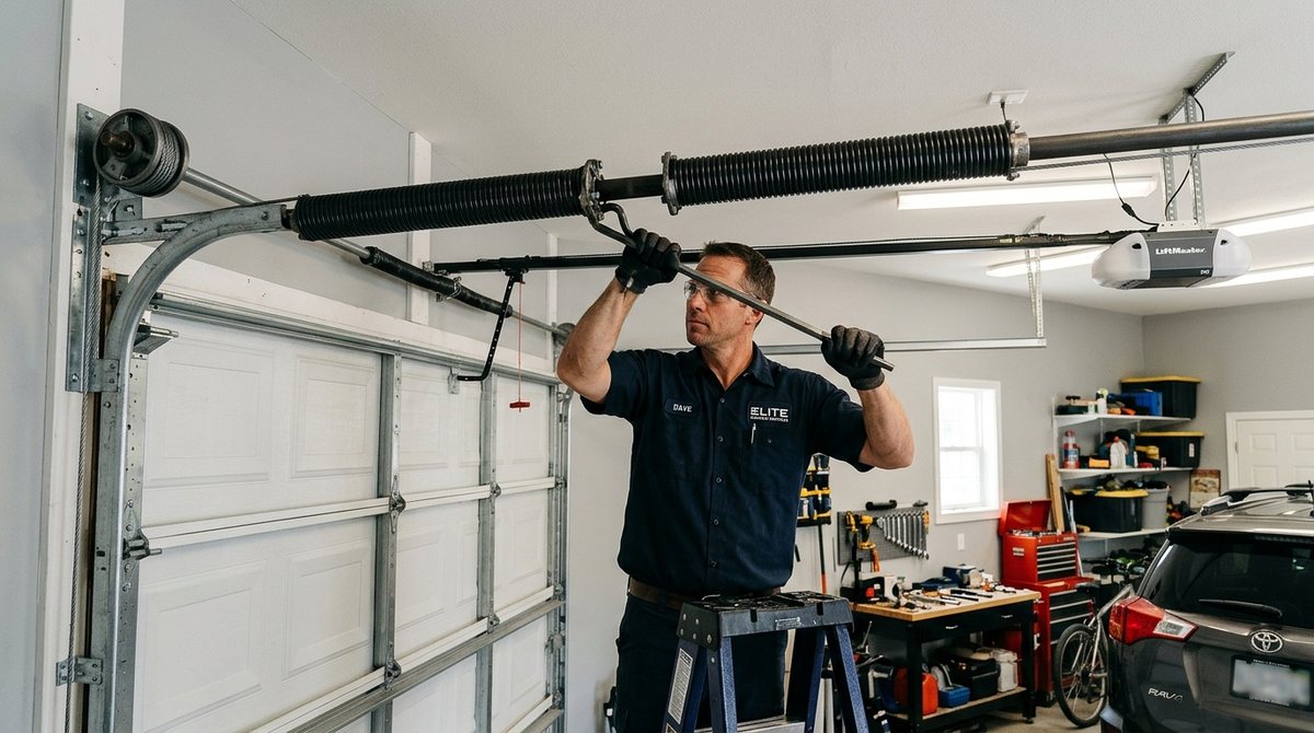 Mia Garage Door Repair in Stoughton, MA: Heavy-Duty Steel Section Strut & 11-Gauge Hinge Reinforcement - Stoughton, MA
